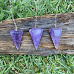 Pêndulo de Ametista – Intuição, Proteção e Sabedoria Espiritual